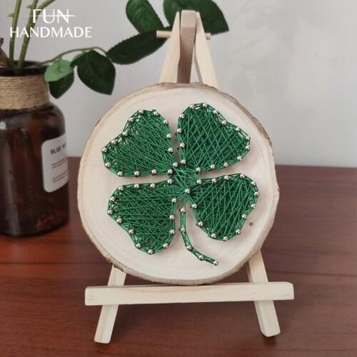 3D DIY Yarn Painting Nail String Art Kit Winding Plants Cactus Pineapple Fruit Lines Drawing Painting Home Decor Children Gift