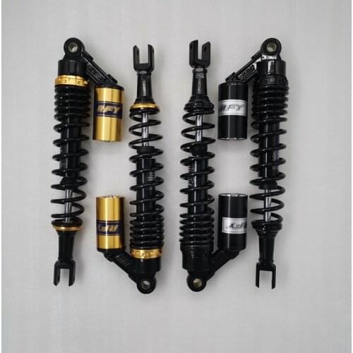New 360mm eye to eye 1 Pair 7mm spring nitroge clevis Rear Shock Absormotorcycle for Honda Yamaha suzuki kawasaki Scooter