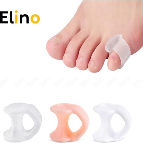 Silicone Little Toe Separator for Hallux Valgus Bunion Spacers Thumb Corrector Foot Care Tool Ectropion Insert Shoes Accessories