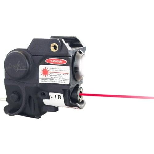 Tactical LED Weapon Gun Light Flashlight Red Dot Laser Sight Military Airsoft Pistol Gun Light for 20mm Rail Mini Pistol Gun