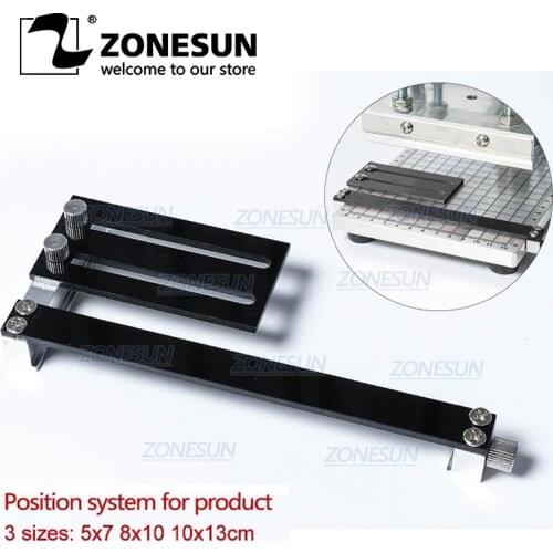 ZONESUN Heat Press Machine Hot Stamping Machine Accessory Spare Parts Position Holder 5x7/8x10/10x13cm