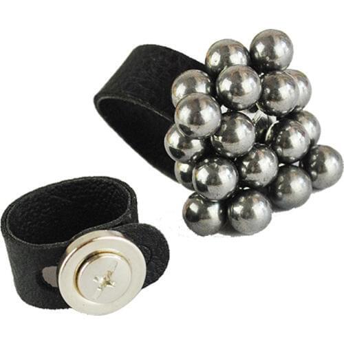 Smart kingfisher powerful attractive magnetic finger ring slingshot steel ball ammo attractor catapult shooting hunting