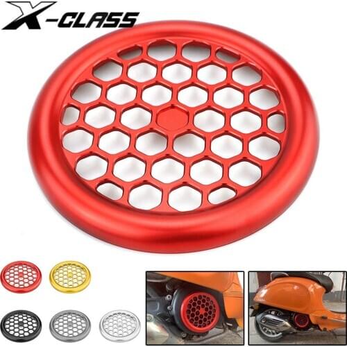 Motorcycle Engine Guard Engine Cover Crash Side Pad CNC Aluminum Accessories for Piaggio Vespa Sprint Primavera LXV LX 150 150CC