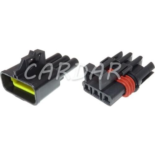 1 Set 3 Pin 12040977 12040977 Sealed Auto Connector Waterproof Wiring Harness Socket Plug