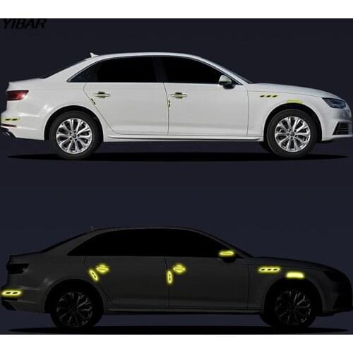 3D Car 300M Reflective Sticker Tape Reflector Fender Warning Bumper Strip