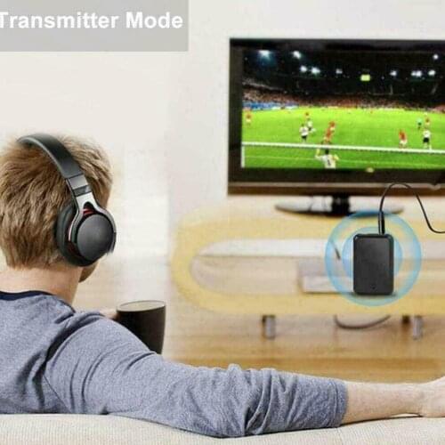 5.0 Bluetooth Adapter Wireless Audio Bluetooth Transmitter TV Car Music Receiver 3.5mm AUX For PC Receiver Adaptador Sender K4W1