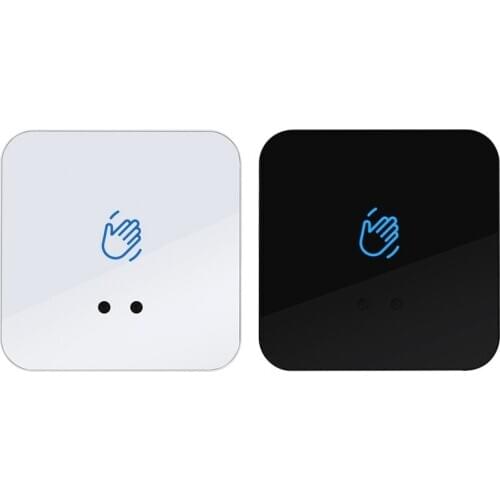 5pcs Door Exit Push Button Release Switch IR exit button Time delay: 0~30s NO COM NC LED light For Access Control System