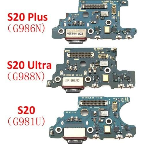5pcs ,Original Repair Charging Port Connector Board Flex Cable With Mic For Samsung Galaxy s20 / S20 Plus /S20 Ultra / A20 A205U