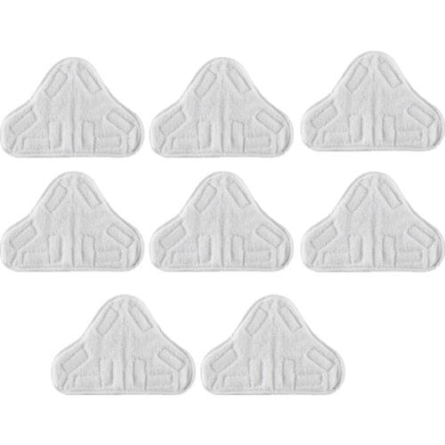 8PCS Reusable Cloth Washable Microfiber Replacement Pads for H2O X5 Mop Cleaning Tool Microfiber Cloth Replacement Mop