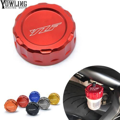 Motorcycle Accessories Rear Cylinder Brake Fluid Reservoir Cover Cap for yamaha YZF-R1 2009 -2014 YZF-R6 2006-2014 R6 R1 YZF