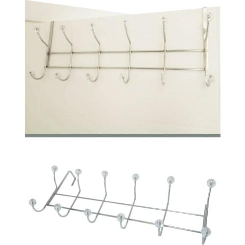 Arsimo 12-Piece Crystal Beaded American Metal Hanger Behind Door