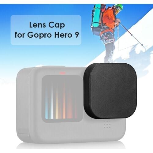 Camera Cover Shell Camera Accessories Sports Camera Cover Lens Protective Guard for Gopro Hero 9 Black Silicone Cap