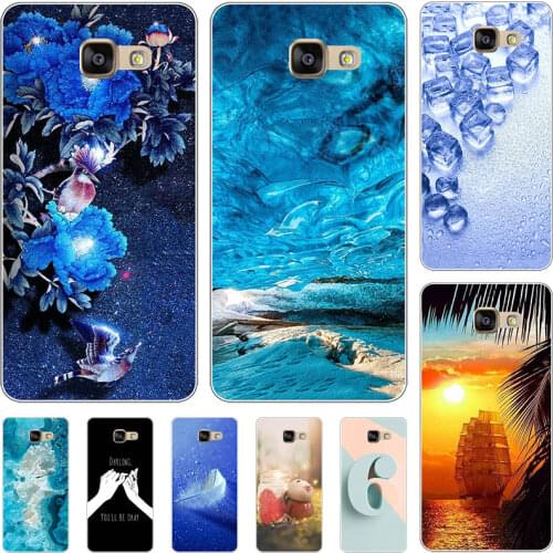 For Samsung Galaxy C7 C5 Pro C8 C9 Pro Cover Fashion Cool Cartoon Flower Capa Soft Silicone TPU Case