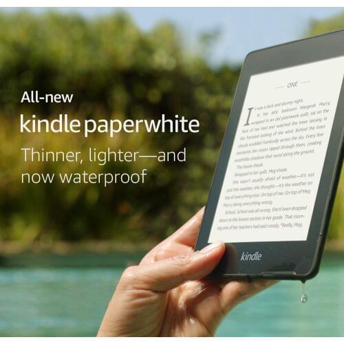 All-new Kindle Paperwhite -Now Waterproof 8GB Kindle Paperwhite4 300 ppi eBook e-ink Screen WIFI 6"LIGHT Wireless Reader