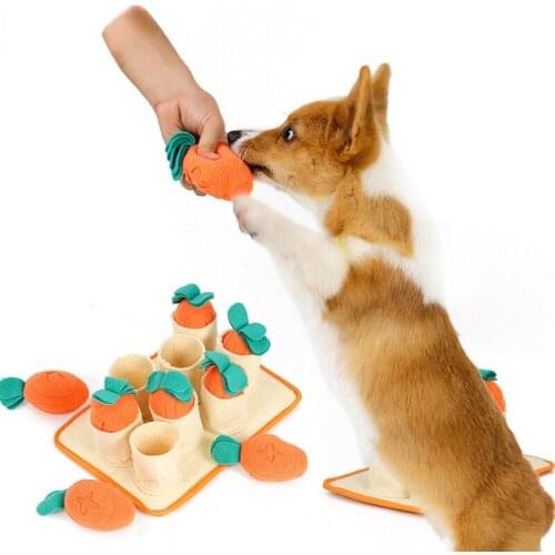 Fleece Dog Chew Toys Snuffle Mats Slow Dispensing Feeder Puzzle Puppy Training Blanket Intelligence Pet Products