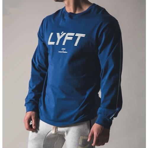 GLOBESKY Men's Long T-shirts
