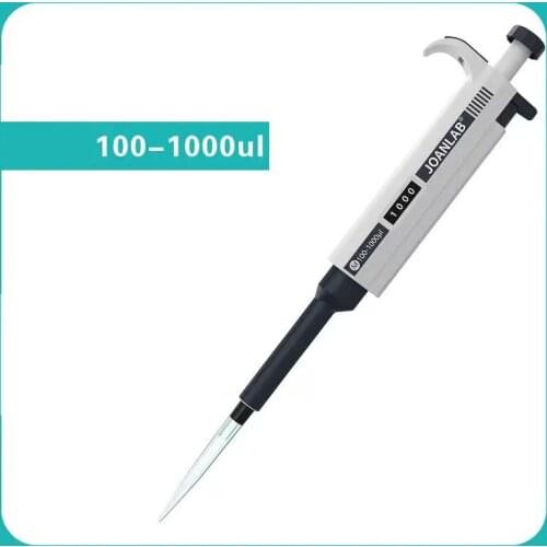 Laboratory pipette plastic pipette dropper manual digital adjustable micropipette laboratory equipment with pipette tip