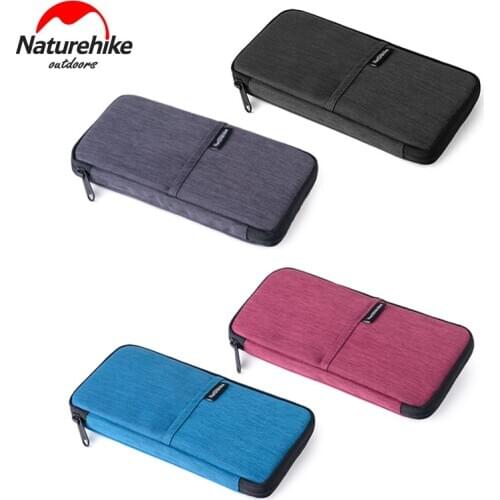 Naturehike Passport Wallet Travel Document Holder Organizer Pouch Zipper Bag passport holder
