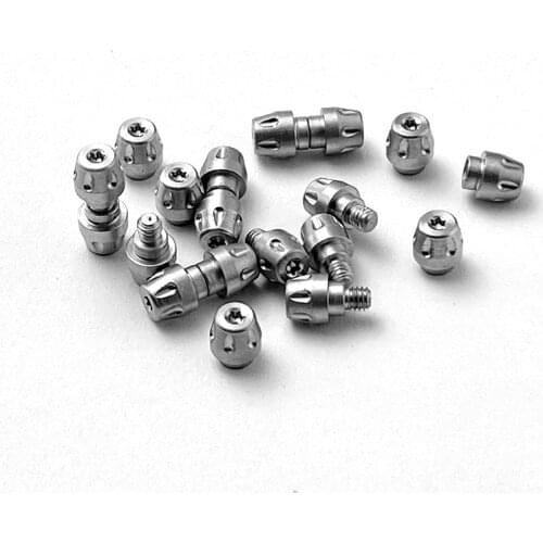 Custom raw thumb stud Stainless Steel Folding Knife Screw Thumb Push Knife Screw DIY Accessories