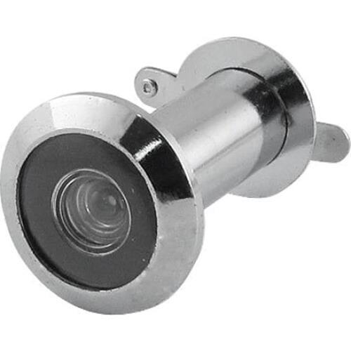 New Metal 200Degree Door Viewer Peephole Silver Tone for Home