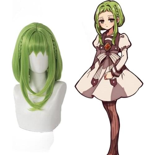 Anime Comic Jibaku Shounen Hanako kun Cosplay Wigs Sakura Nanamine Cosplay Wig Heat Resistant Synthetic Wig Long Cute Hairs