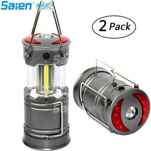 Rechargeable LED Camping Lantern, Brionac Newest Magnetic Lantern Tent Light 4-In-1 Flashlight with USB Cable, Best for Emergenc