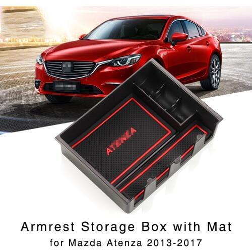 Armrest Storage Box for Mazda 6 Atenza 2013 2014 2015 2016 2017 New Central Console Glove Holder Tray