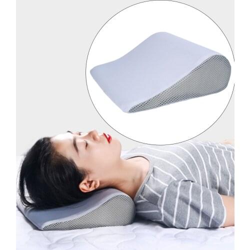 Neck Memory Foam Cervical Pillow Ergonomic Orthopedic Firm Support Neck Support Pillow for Elders Teachers Office Workers