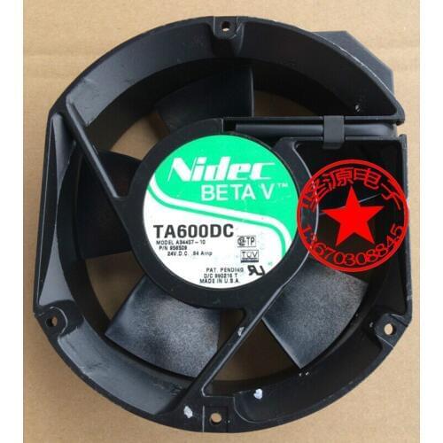 Nidec TA600DC A34457-10 Server Cooling Fan DC 24V 0.84A 172x172x51mm 2-Pin