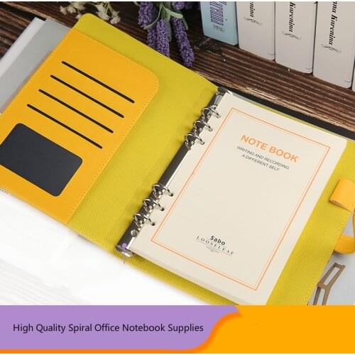 High Quality A5 Agenda 2021 Planner Organizer Office Spiral Diary Notebook Travel Journal Loose-leaf Filofax Stationery Supplies