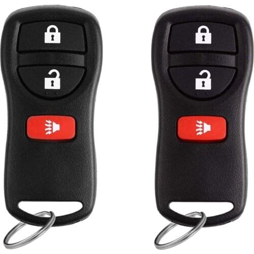 2 Key for Nissan Frontier Murano Quest NV Pathfinder Xterra Versa Car Keyless Entry Remote for KBRASTU15
