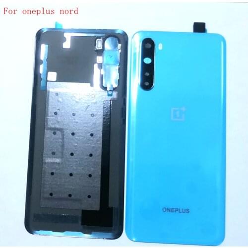 6.44" original For oneplus nord battery cover back rear frame housing AC2001 AC2003