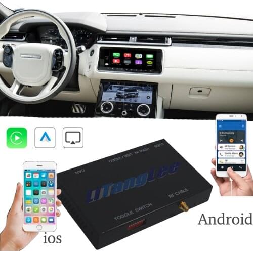 Car Camera Carplay Decoder Adapter For Range Rover Velar L560 2017~2021 Mirror Link Display Android Auto Play 360 BirdView