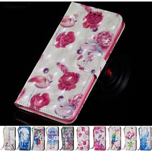 Flamingo For iPhone Xs Max XR Case Cover Coque Filp Wallet Leather Case for iPhone 6s 7 8 Plus 5 5S SE 2020 6 s X 10 Phone Cases