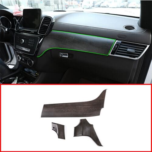 For Mercedes Benz GLE GLS 2012-2019 Car ABS Interior ABS Center Console Decorative Panel Cover Trim Accessories Left Hand Drive