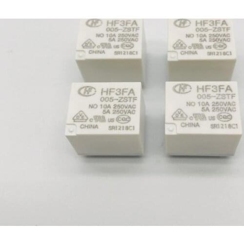 Genuine HF3FA 005-ZSTF 5V 5VDC 10A 5 feet