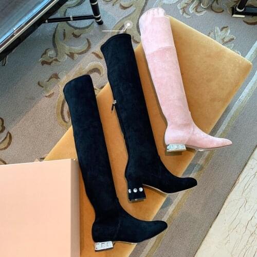 Женские высокие ботинки REFENGMIAO China At AliExpress