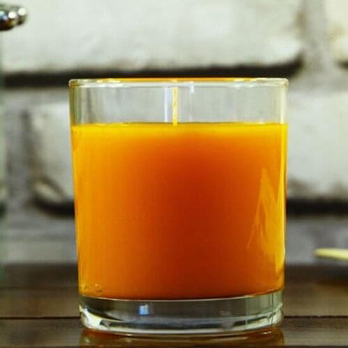 Orange Fragrant Orange Glass Cup Candle candles In and scents свечи и ароматы velas y aromas
