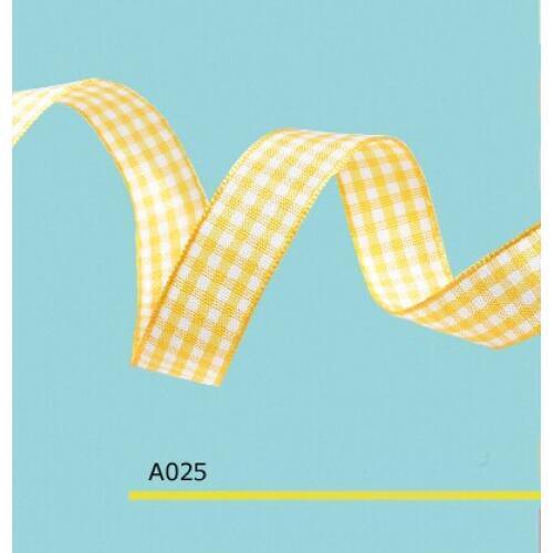 1-1/2" inch 38mm plaid christmas ribbon