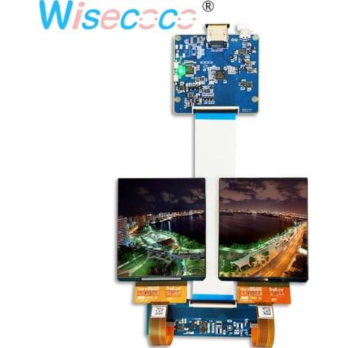 3.81 inch AMOLED display screen 1080x1200 3D VR head mounted display with to MIPI driver board for HMD TF38101A