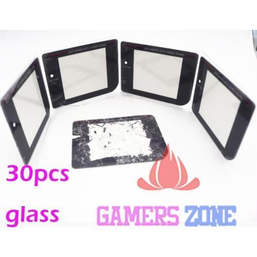 30pcs For Nintendo Game Boy Original 1989 DMG-01 System Replacement Screen Lens Cover Glass Screen Protector