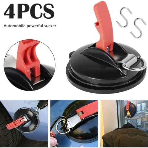 4 PCS Heavy Duty Suction Cup Anchor Outdoor Camping Hiking Securing Hook Tie Down Accessories Car Mount Portable Hanging Tool