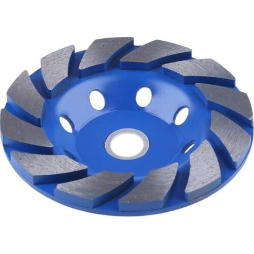 125mm Diamond Grind Cup Segment Grinding Wheel Disc Marble Concrete Granite Stone for Angle Grinder Accessories