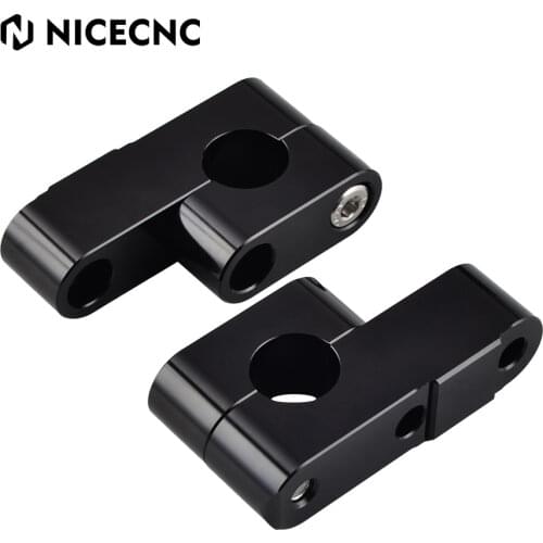 1"up 1.25" Back Handlebar Riser Spacer Kits For Yamaha ATV Raptor 200 350 660R 700 YFM350 YFM660 YFM700 Suzuki LTZ400