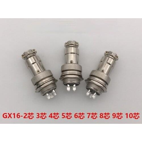 Aviation Plug Socket M16 DF16 GX16 2 3 4 5 6 7 8 9 10-core Circular Cable Connector