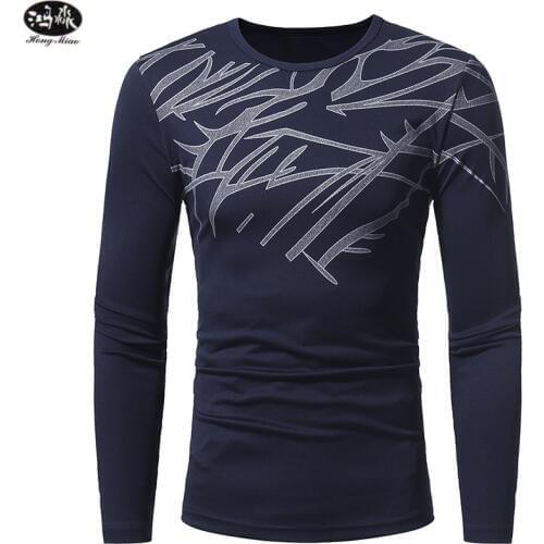 HongMiao Men's Long T-shirts