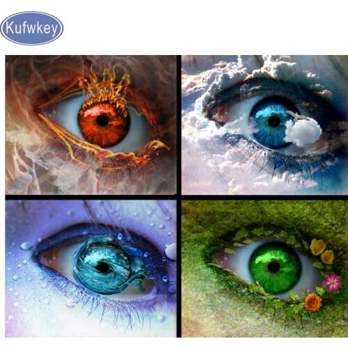 Diy Mosaic Diamond Painting seasons tree"eyes"Cross Stitch Rhinestone Embroidery Full Drill Diamond Painting 5d puzzle diamond