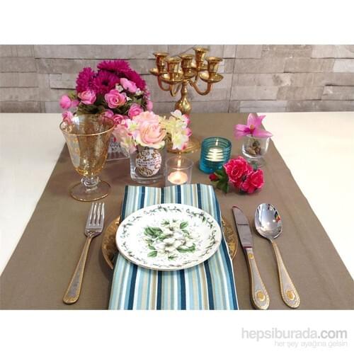 Clemensi Dekorluk Runner-Beige