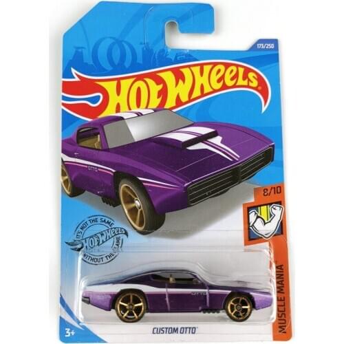2020-173 Hot Wheels car 1/64 CUSTM OTTO Collection Metal Die-cast Simulation Model Cars Toys