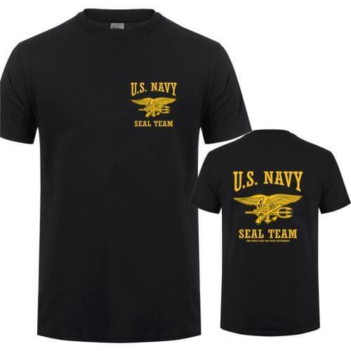 U.S. NAVY SEAL TEAM T Shirt Only Easy Day Was Yesterday T-shirt Short Sleeve Men 21 Colors Cool Tshirts QR-021